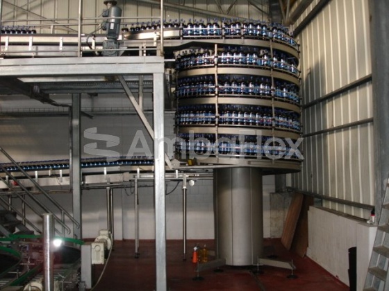 All-purpose spiral conveyor for medium to large products